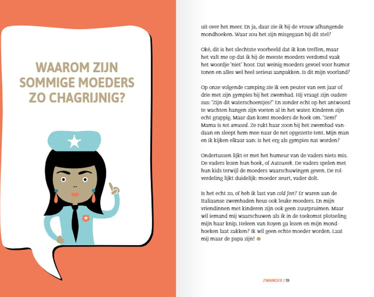 luchtig boekje over moederschap met humor