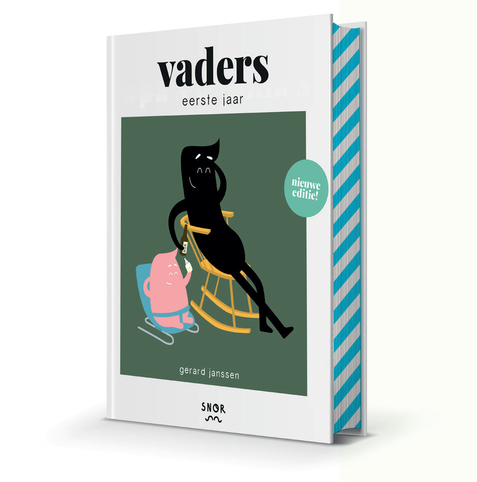praktisch boek voor nieuwe vaders over baby’s eerste jaar
