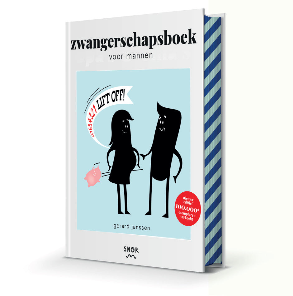 Zwangerschapsboek voor mannen van Uitgeverij Snor voor aanstaande vaders
