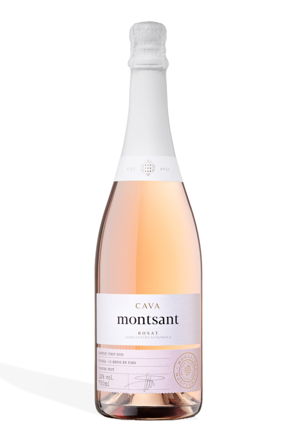 proosten met een rosé cava